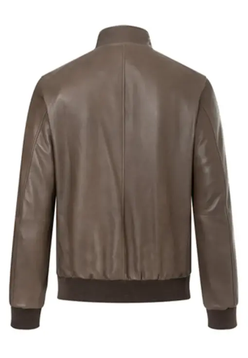 mens-buttoned-collar-ash-brown-faux-leather-bomber-jacket