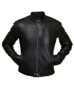 mens-cafe-racer-black-faux-leather-biker-jacket