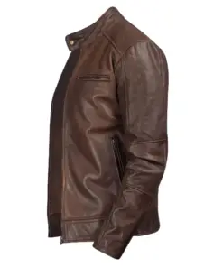 mens-chocolate-brown-faux-leather-jacket