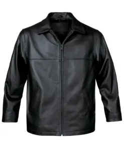 mens-classic-black-faux-leather-jacket