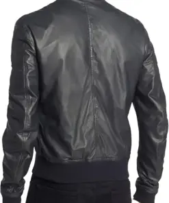 mens-classic-bomber-black-faux-leather-jacket