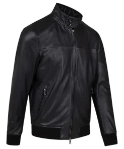 mens-dante-black-faux-leather-bomber-jacket