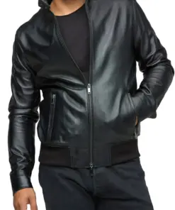 mens-dashing-black-bomber-faux-leather-jacket