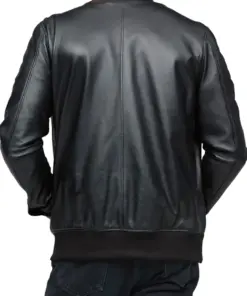 mens-dashing-black-bomber-faux-leather-jacket