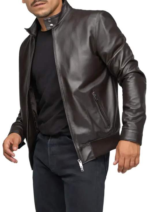 mens-dashing-brown-bomber-faux-leather-jacket