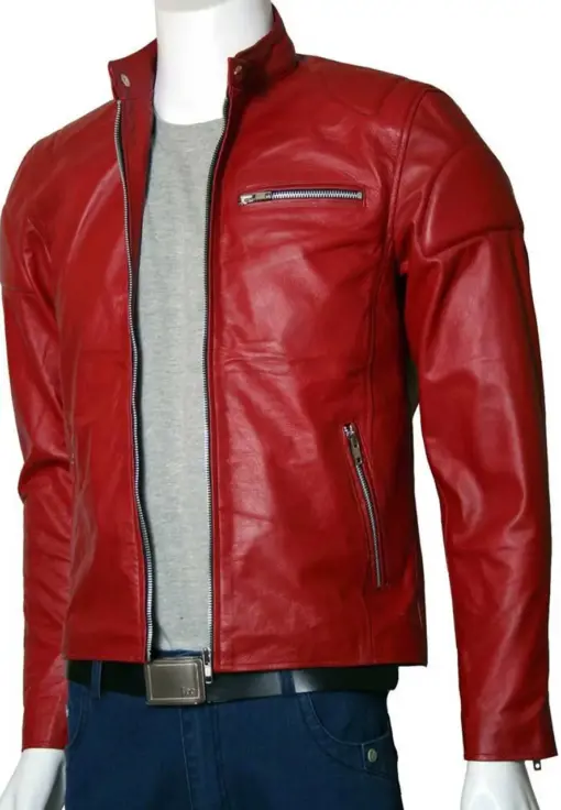 mens-designer-elegant-red-faux-leather-biker-jacket