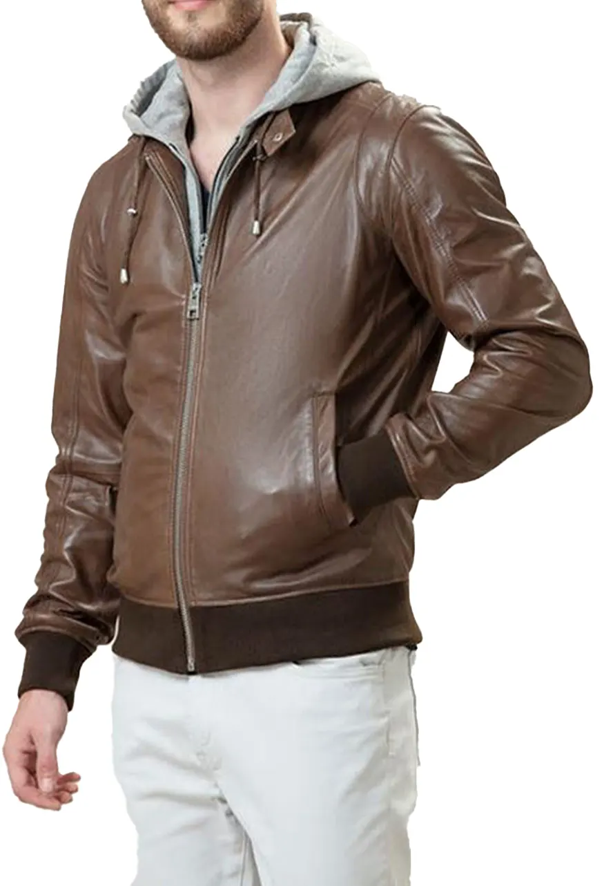 mens-eric-brown-faux-leather-bomber-jacket-2 mens-eric-brown-faux-leather-bomber-jacket