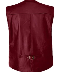 mens-maroon-faux-leather-moto-vest