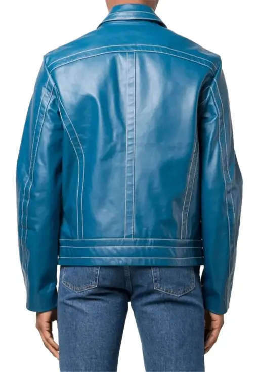 mens-multi-pocket-zip-up-blue-faux-leather-jacket