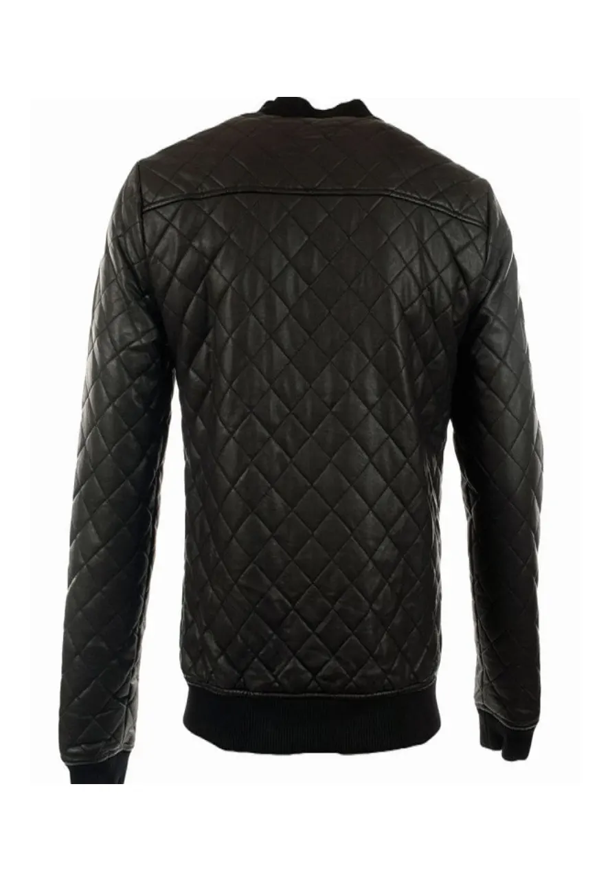 mens-quilted-black-bomber-faux-leather-jacket-2 mens-quilted-black-bomber-faux-leather-jacket