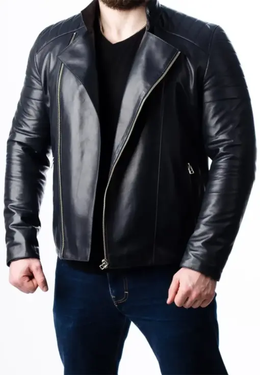 mens-quilted-black-faux-leather-jacket