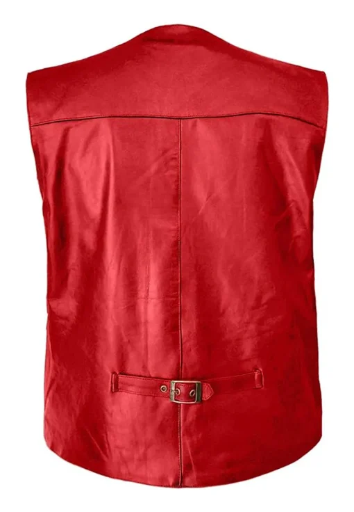 mens-red-faux-leather-moto-vest