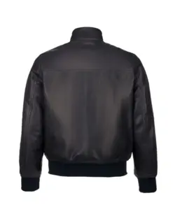 mens-shinny-black-faux-leather-bomber-jacket