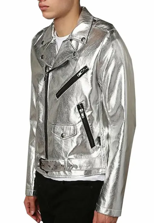 mens-silver-faux-leather-motorcycle-jacket