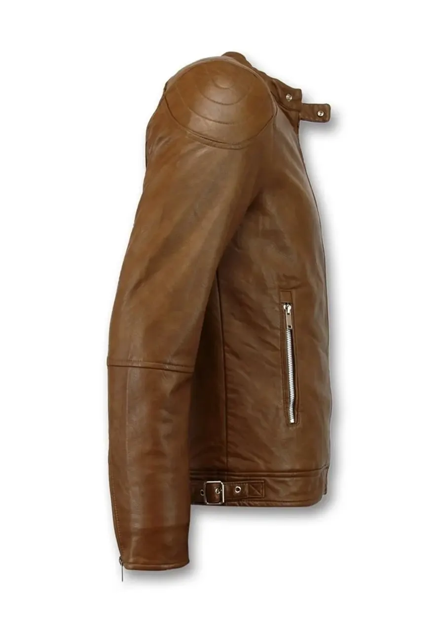 mens-simple-brown-faux-leather-biker-jacket-2 mens-simple-brown-faux-leather-biker-jacket