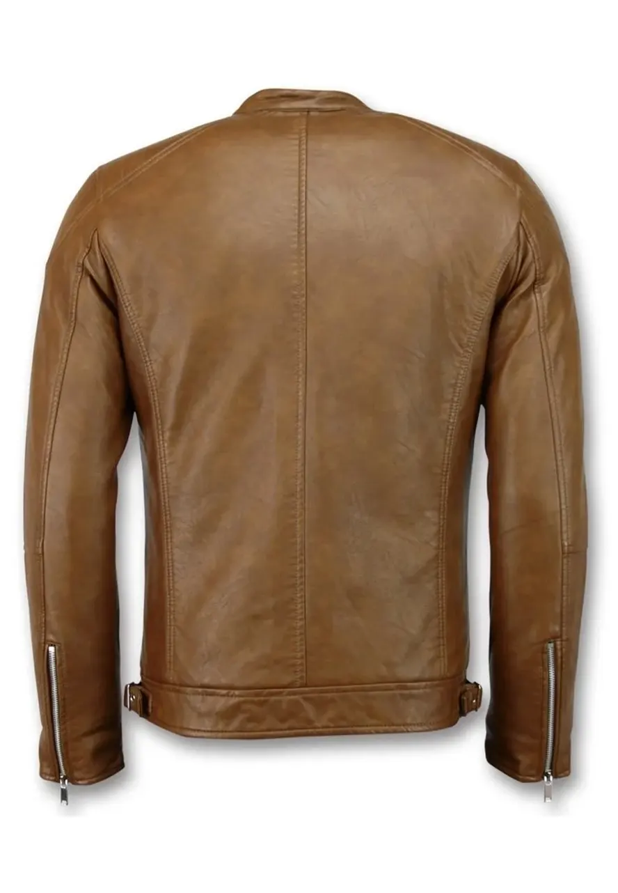 mens-simple-brown-faux-leather-biker-jacket-3 mens-simple-brown-faux-leather-biker-jacket