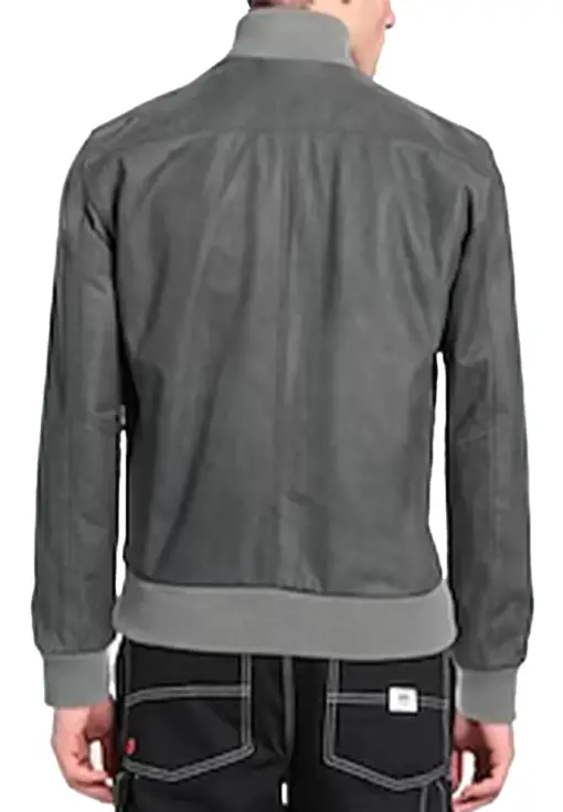 mens-vintage-gray-faux-leather-bomber-jacket