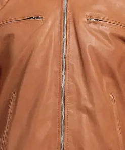 mens-vintage-tan-faux-leather-bomber-jacket