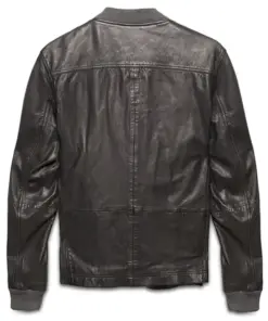 mens-webster-black-faux-leather-bomber-jacket