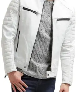 mens-white-faux-leather-biker-jacket