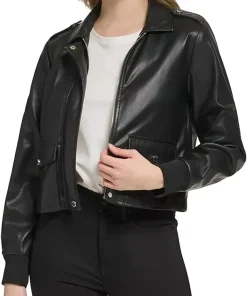 womens-black-bomber-faux-leather-cropped-jacket