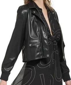 womens-black-bomber-faux-leather-cropped-jacket