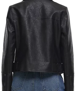 womens-black-faux-leather-biker-jacket