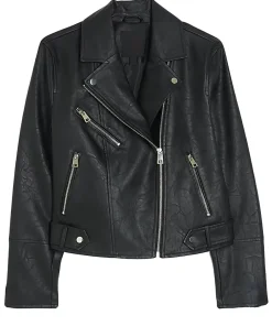 womens-black-faux-leather-biker-jacket