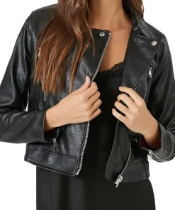 womens-faux-leather-black-moto-cropped-jacket