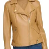 womens-fitted-classic-camel-faux-leather-jacket