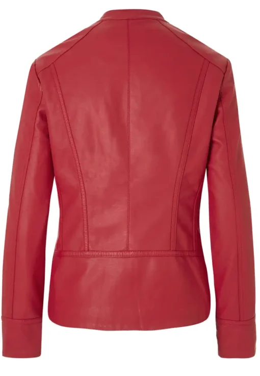 womens-red-faux-leather-split-jacket