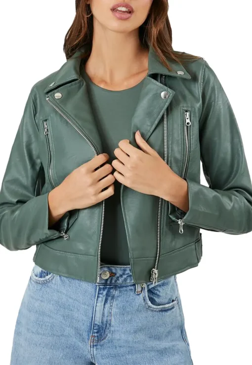 womens-sage-green-faux-leather-moto-cropped-jacket