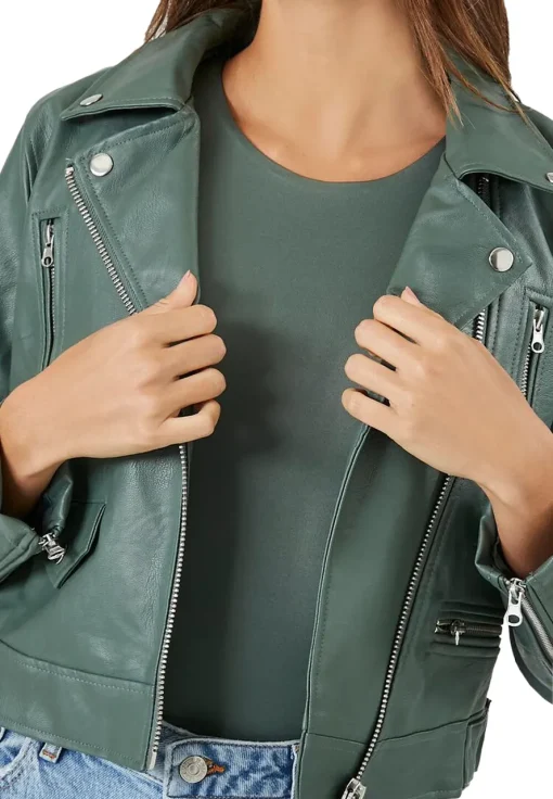 womens-sage-green-faux-leather-moto-cropped-jacket