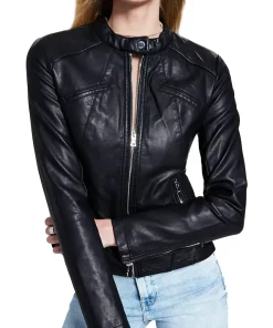 womens-slim-fit-black-moto-faux-leather-jacket