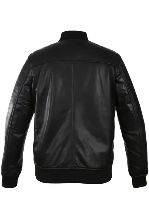 womens-trendy-black-bomber-faux-leather-jacket