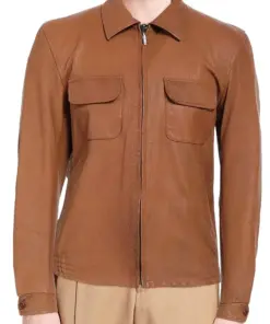 mens-classic-camel-faux-leather-jacket