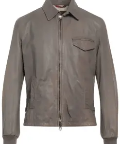 mens-classic-dove-grey-faux-leather-bomber-jacket