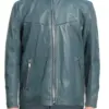 mens-pastel-blue-faux-leather-jacket
