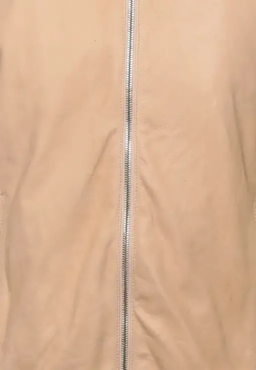 mens-plain-beige-faux-leather-jacket