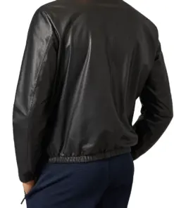 mens-rich-black-faux-leather-biker-jacket