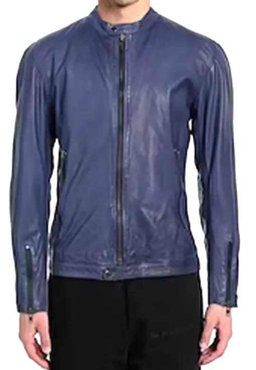 mens-round-collar-navy-blue-faux-leather-biker-jacket