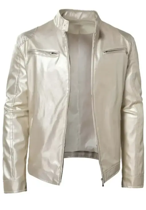 mens-stand-collar-silver-faux-leather-biker-jacket