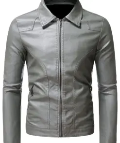 mens-vintage-grey-faux-leather-slim-fit-jacket