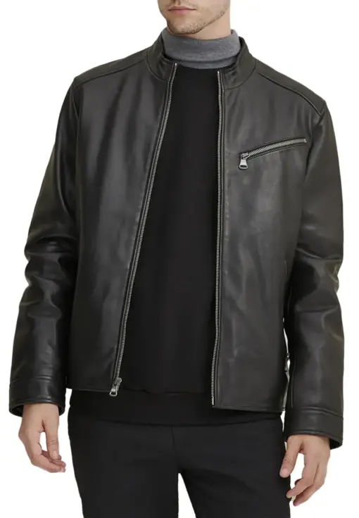 mens-zipper-pocket-faux-leather-black-jacket