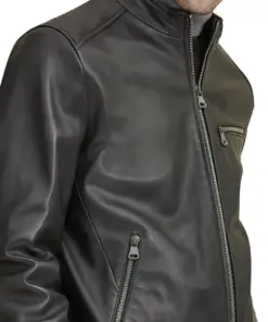 mens-zipper-pocket-faux-leather-black-jacket