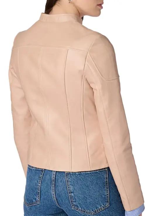 womens-beige-faux-leather-jacket