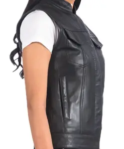 womens-black-moto-faux-leather-vest