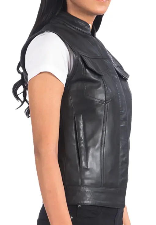 womens-black-moto-faux-leather-vest