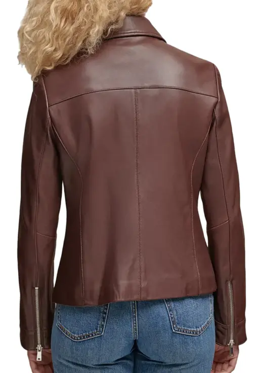 womens-burgundy-faux-leather-moto-jacket-with-metallic-details