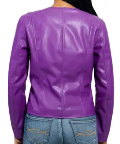 womens-dark-purple-faux-leather-jacket